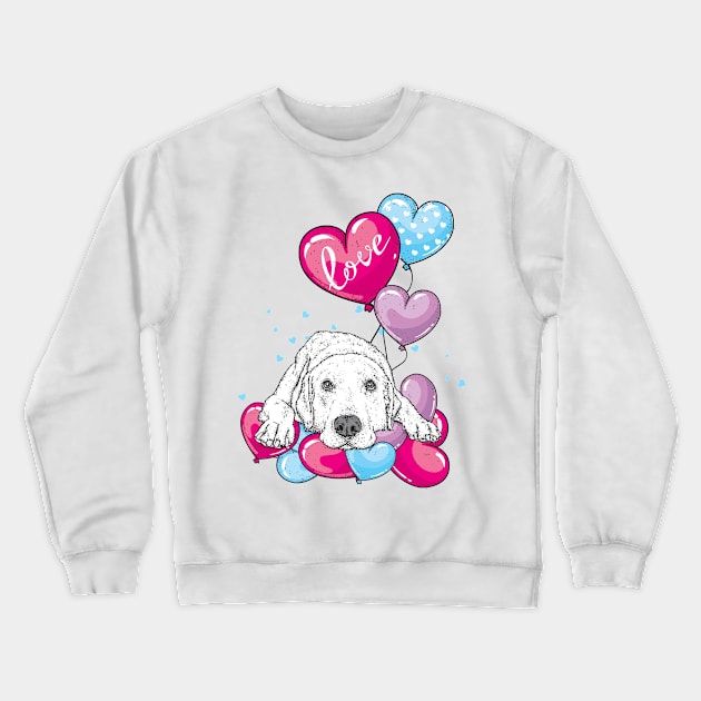 Pets Masterpiece Crewneck Sweatshirt by designdaking